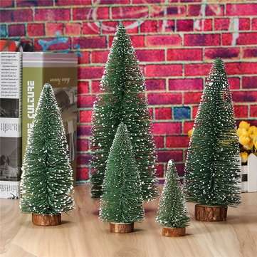 Mini Christmas Tree Home Wedding Decoration Supplies Artificial Tree A Small Pine ... (LENGTH: 20CM)