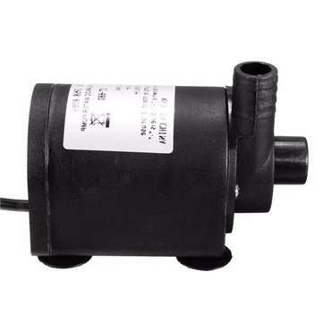 Mini DC 24V Water Pump Solar Brushless Motor Water Pump 7m Lift 1000 L/H