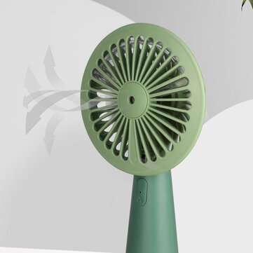 Mini Handheld Spray Cooling Fan Portable USB rechargeable 3 Gear Wind Speed