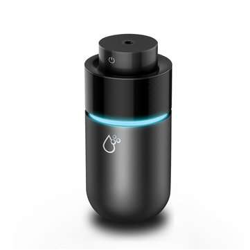 Mini Portable 200ml Car Air Purifier USB Charging Heavy Fog Humidifier Aroma Diffu... (COLOR1: GREY)