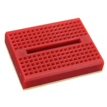 Mini Solderless Prototype Breadboard 170 Points For Shield (COLOR.: RED)