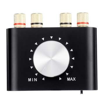 MINI-X35 bluetooth 5.0 100W Portable Amplifier Stereo Audio Sound ... (PLUG: EUPLUG | COLOR.: BLACK)