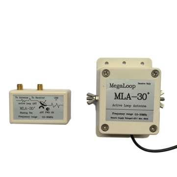 MLA-30 Loop Active Receiving Antenna Low Noise Medium Wave Short Wave Antenna Balcony Erection