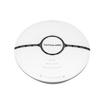 MoesHouse WiFi Smart Smoke Fire Alarm Sensor Detector Home Security System Battery-powered Alarm Wir