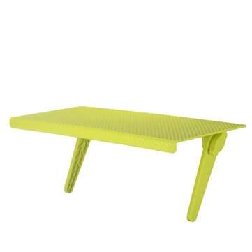 Monitor TV Top Shelf Home Office Punch-free Desk Table Top Stuffs Storage Rack Sun... (COLOR: GREEN)
