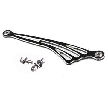 Motorcycle CNC Gear Shift Linkage Lever For H arley Touring Road  K ing  1984-2017 (COLOR.: BLACK)