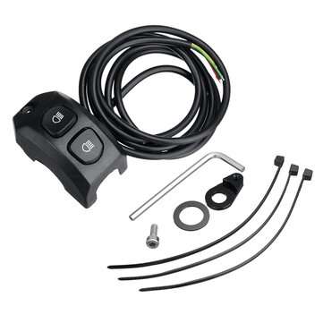 Motorcycle Fog Light Handle Control Switch Relay For BMW R1250GS F850GS F750GS (COLOR: BLACK)