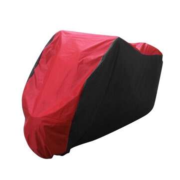 Motorcycle Cover XL 2XL 3XL For BMW R1150GS Adventure R1200GS R12... (SIZE.: XXL | COLOR.: BLACKRED)