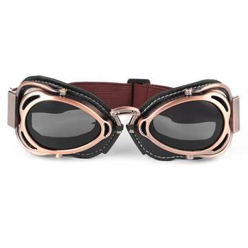 Motorcycle Goggle Sunglasses Scooter Aviateur Vintage Glasses Motocross & ATV (TYPE: 1)