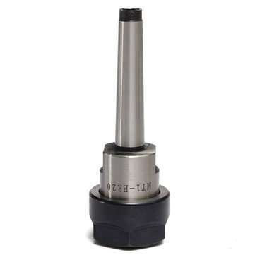 MT1 Shank ER20 Morse Taper Collet Chuck Holder M6 Thread