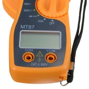 MT87 Digital Clamping Type Multimeter Electronic Tester AC/DC Meter