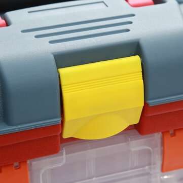 Multifunction 4 Layers Plastic Box Large Fishing Box Screw Parts Storage Box Storage Fishing Lures B