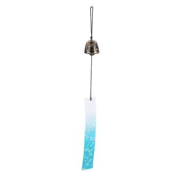 Multicolors Temple Bell Japanese Wind Chimes Hang Sound Clapper Home Garden Decor (COLOR.: BRONZE)