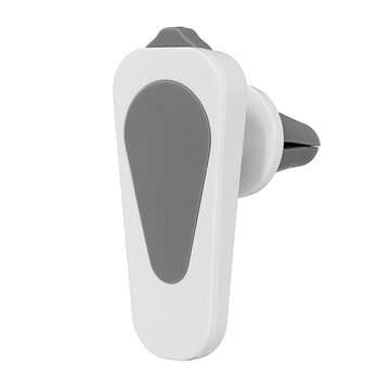 Multi-functional Magnetic Car Air Vent Outlet Phone Holder Safety Hammer Seat Bel... (COLOR.: WHITE)