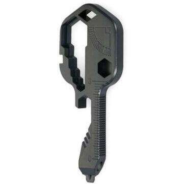 Multi-Tool Key Multifunctional Key Pendant Wrench Set Universal Keys Gear Clips Me... (COLOR: BLACK)