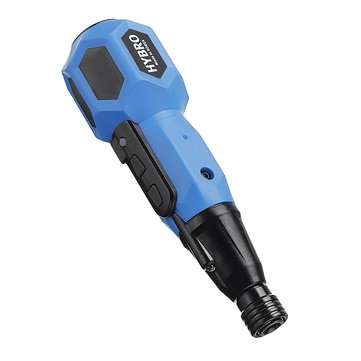 MWT Dual Use Manual Electric One-piece Screwdriver LED Light USB Charging Multifunc... (COLOR.: RED)
