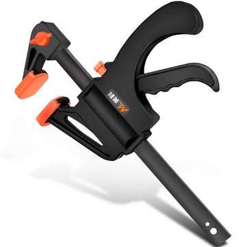 Mytec Woodworking F Clamp Clip Quick Ratchet Release Speed Squeeze Work Bar Kit Sp... (INCH: 12INCH)