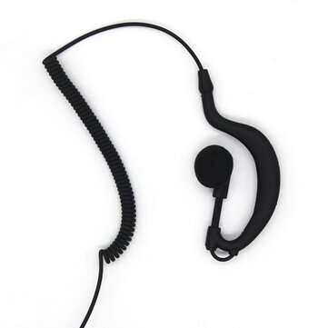 New Air Acoustic Tube Earpiece PTT Microphone Headset Radiation-proof Walkie Talkie Earphone For Mot