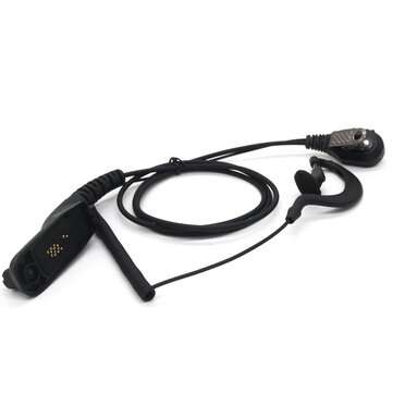 New Air Acoustic Tube Earpiece PTT Microphone Headset Radiation-proof Walkie Talkie Earphone For Mot