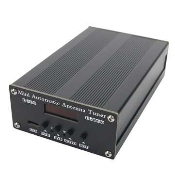 New ATU100 Automatic Antenna Tuner 100W 1.8-30MHz With Battery Inside Assembled For 5-100W Shortwave