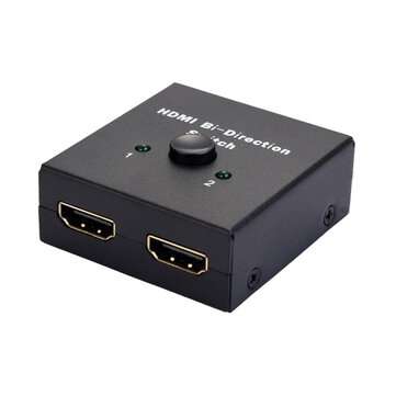 NK-Q3 1080P Plug And Play HDMI Splitter Switch Two In and One Out Smart HDMI Bi-Di... (COLOR: BLACK)