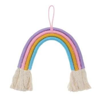 Nordic Style Curtain Tassel Rainbow Wall Hanging Ornament Cott... (TYPE: SEVENLIGHTCOLORSWITHREMOTE)
