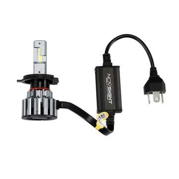 NovSight A397-F03 LED Car Headlights Bulb Fog Lamp 70W 12000LM H4 H7 H11 9005 9006 6000K (TYPE: H4)
