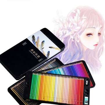 NYONI 36/48/72/120 Colors Professional Oil Color Pencil Set Hand-Painted Sketc... (COLOR: 120COLORS)