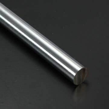 OD 8mm x 400mm Bearing Steel Cylinder Liner Shaft Optical Axis