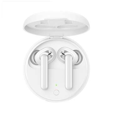 Original OPPO Enco W31 TWS bluetooth 5.0 Earphone Bass Low Latency Gaming Headphon... (COLOR: WHITE)
