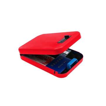 OS300C Portable Password Safe Mini Car Safe (COLOR: RED)