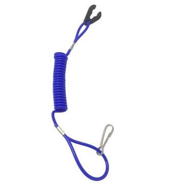 Outboard Boat Motor Engine Lanyard Kill Switch Key Cord Universal For Yamaha (COLOR.: BLUE)