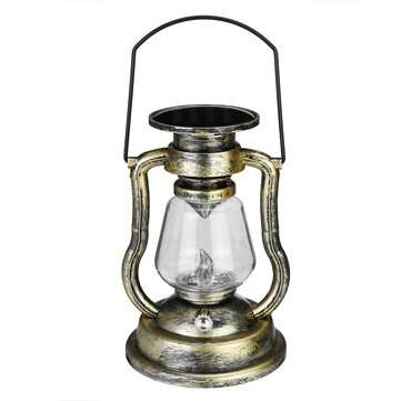 Outdoor Solar Lantern Hanging Lantern Light LED Lawn Garden Yard Lamp Decor (TYPE: ABEACH5PCS)