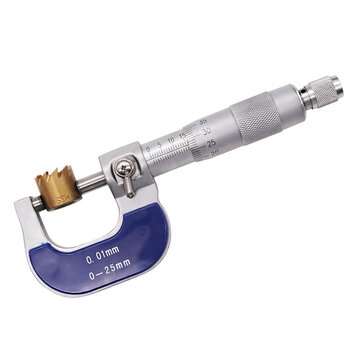 Outer Diameter Micrometer 0-25mm Measuring Caliper 0.01mm Accuracy Measuring Tools Metal Spiral Micr