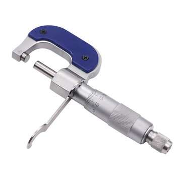 Outer Diameter Micrometer 0-25mm Measuring Caliper 0.01mm Accuracy Measuring Tools Metal Spiral Micr