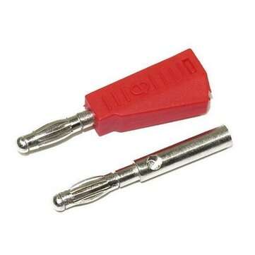 P3002 100pcs Yellow  4mm Stackable Nickel Plated Speaker Multimeter Banana Plug Connector Test Probe