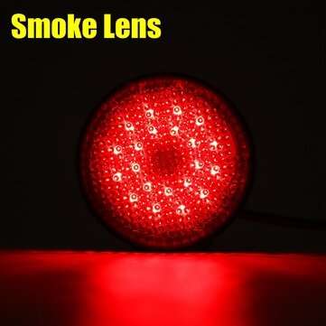 Pair LED Rear Bumper Reflector Brake Lights For Nissan Qashqai 2007-2015 for Toyo... (COLOR.: SMOKE)