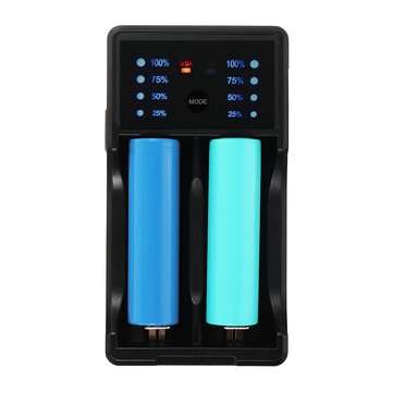 Palo NC572 2 Slot AA AAA Ni-Mh Ni-Cd Rechargeable Battery Charger Power Bank