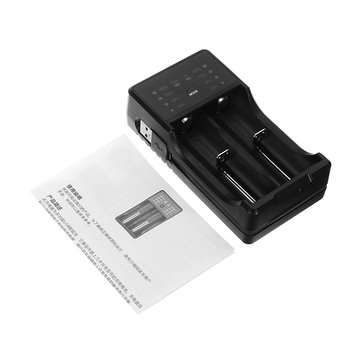 Palo NC572 2 Slot AA AAA Ni-Mh Ni-Cd Rechargeable Battery Charger Power Bank