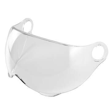 PC Motocross Motorcycle Helmet Visor Lens Shield Windproof Anti-scratch Half Face (TYPE: 2)