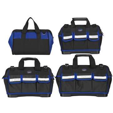 Plastic Bottom Multifunctional Toolkit Oxf... (SIZE: 15INCH | COLOR: E-MAILGREENTAPEREFLECTIVESTRIP)