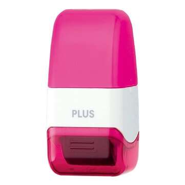 PLUS IS - 520  Confidential Seal Roller Cover Words Stick the Privacy Protection Se... (COLOR: BLUE)
