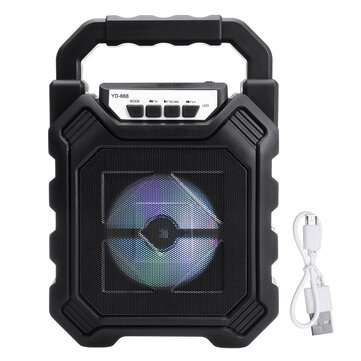 Portable 60Hz-15KHz 2400 mAh Rechargeable bluetooth 4.2... (VERSION: UPGRADEDVERSION | COLOR: BLACK)