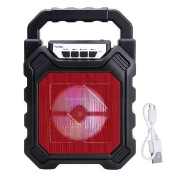 Portable 60Hz-15KHz 2400 mAh Rechargeable bluetooth 4.2+EDR... (VERSION: NORMALVERSION | COLOR: RED)