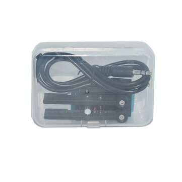 Portable Dual Paddle Automatic Key Shortwave Radio CW Morse Code Base Magnetic Adsorption