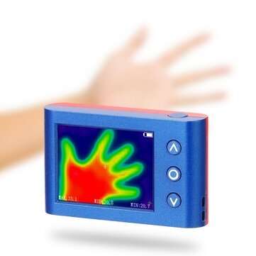 Portable Handheld Infrared Thermal Imager Thermal Imaging Camera 2.4 Inch 24*32 Resolut... (TYPE: B)