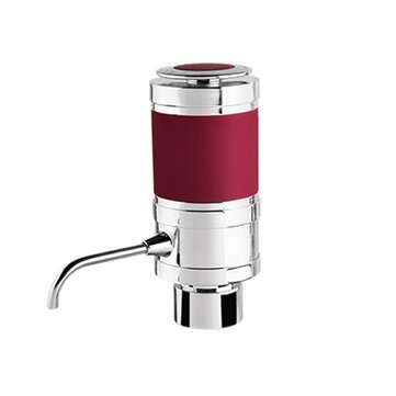 Portable Electronic Aerator Dispenser Air Pressure Pourer Home Party Aerating De... (COLOR.: SILVER)