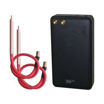 Portable Handheld Spot Welding Machine with 18650 Lithium Battery Nickel Sheet DIY... (COLOR: BLACK)