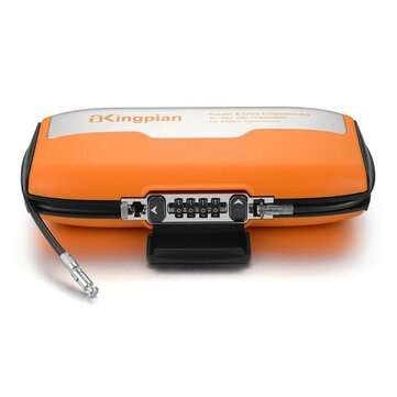 Portable Outdoor/Indoor Sports Storage Beach Safe Box with Combination Lock and Safety Cable Key Kee