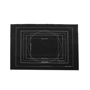 Portable Puzzles Pad Jigsaw Roll Felt Mat Puzzles Blanket Puzzle Playmats with Tr... (COLOR.: BLACK)